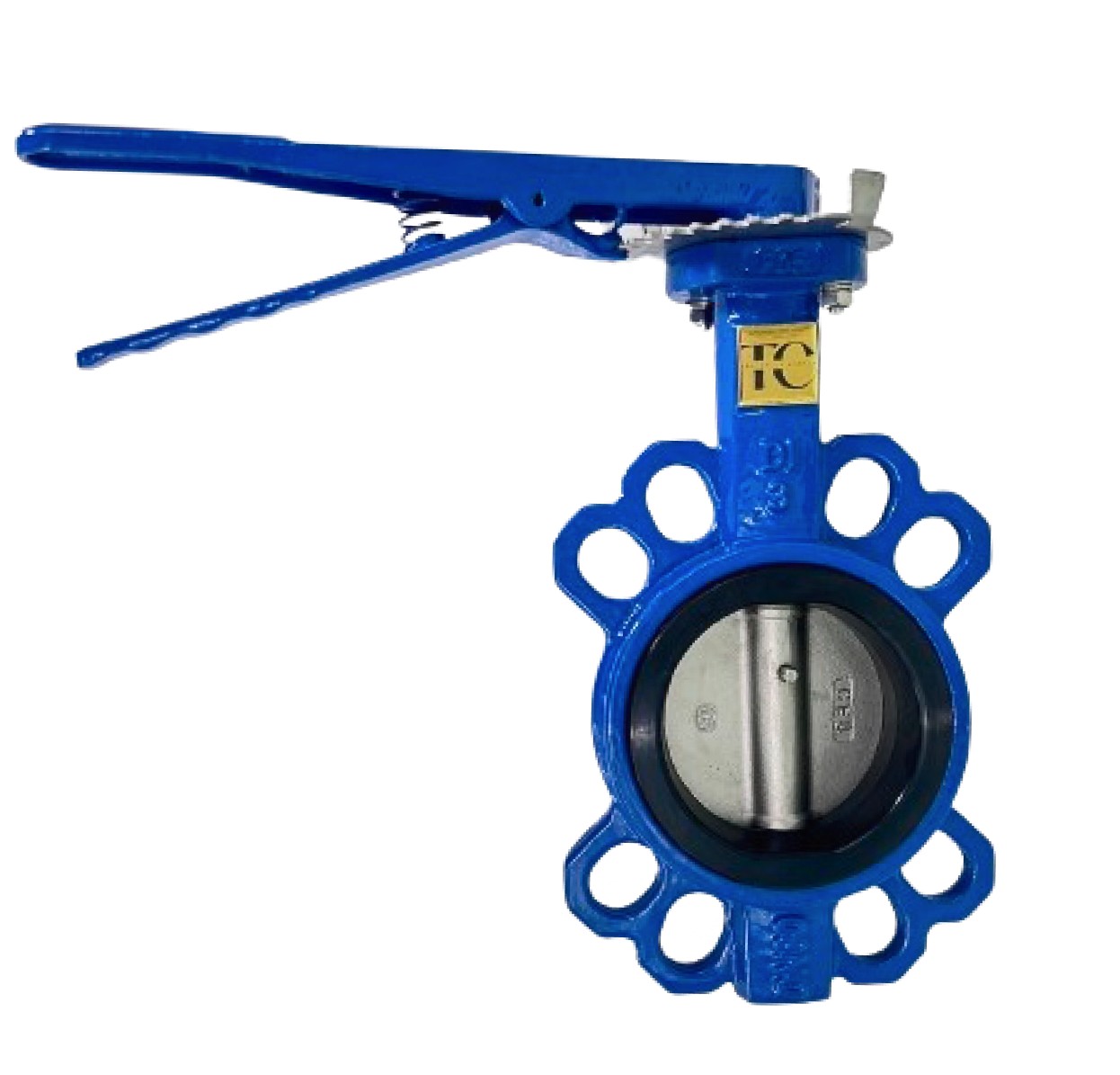 วาล์วผีเสื้อ ด้ามโยก เหล็กหล่อเหนียว (Butterfly Valve Ductile Iron)